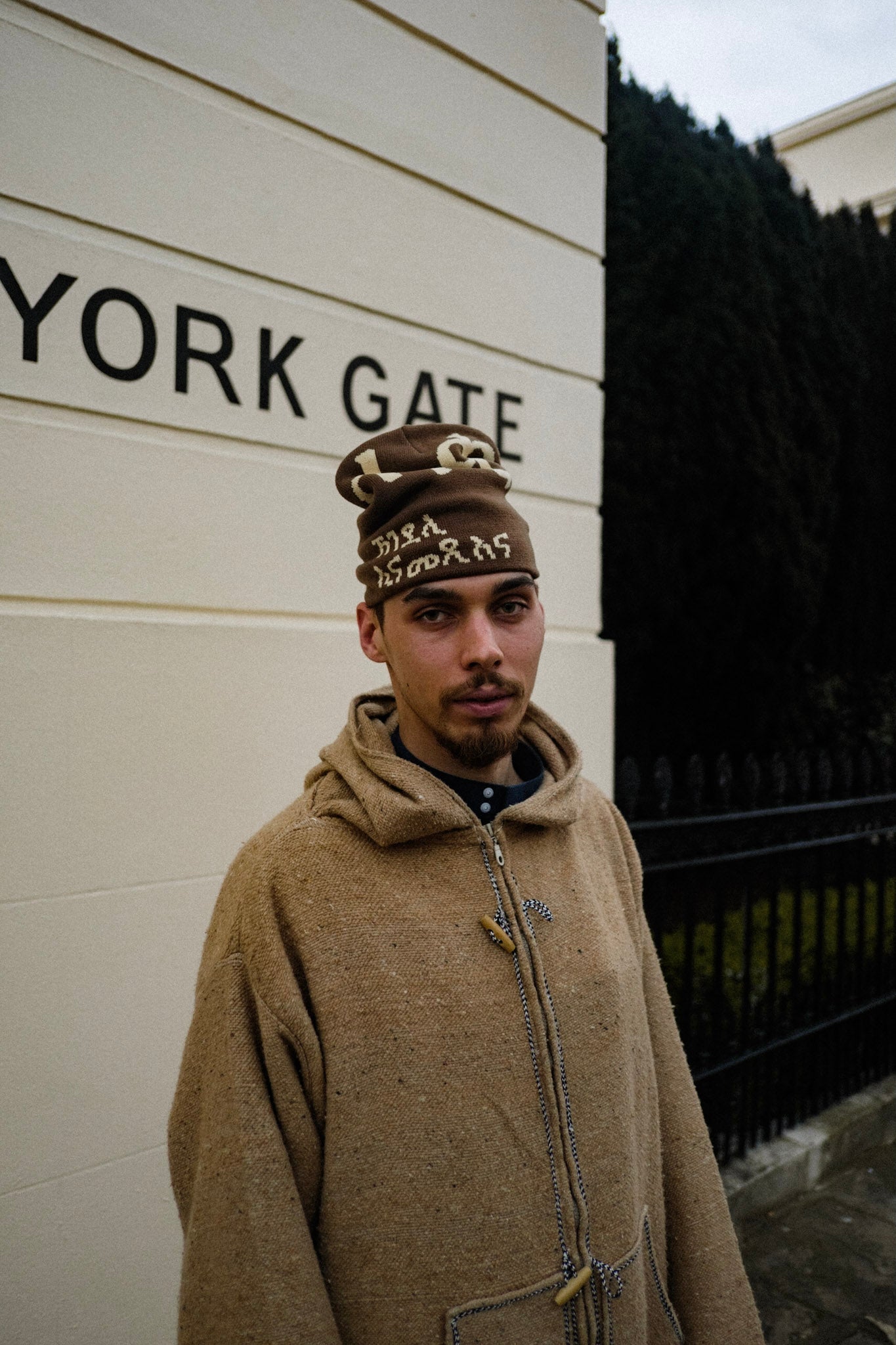 Brown Skull Cap