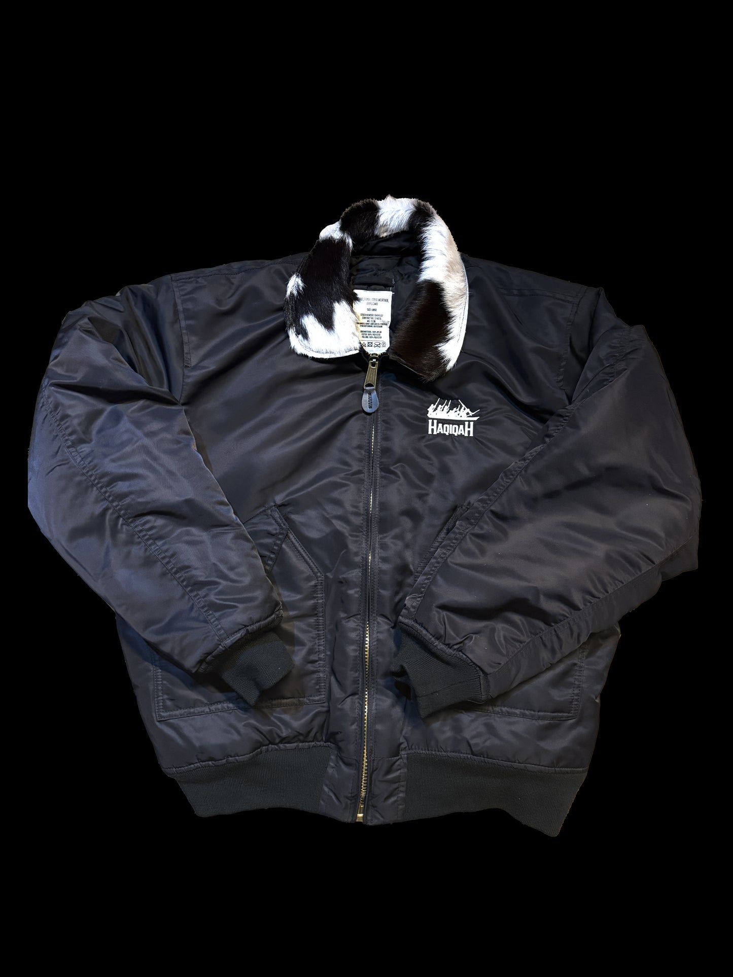 Cowhide Bomber Jacket